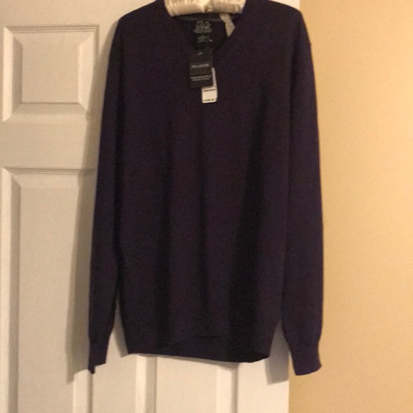 NWT Men’s Purple 100 Wool Jos A Bank XL 🎁❤️